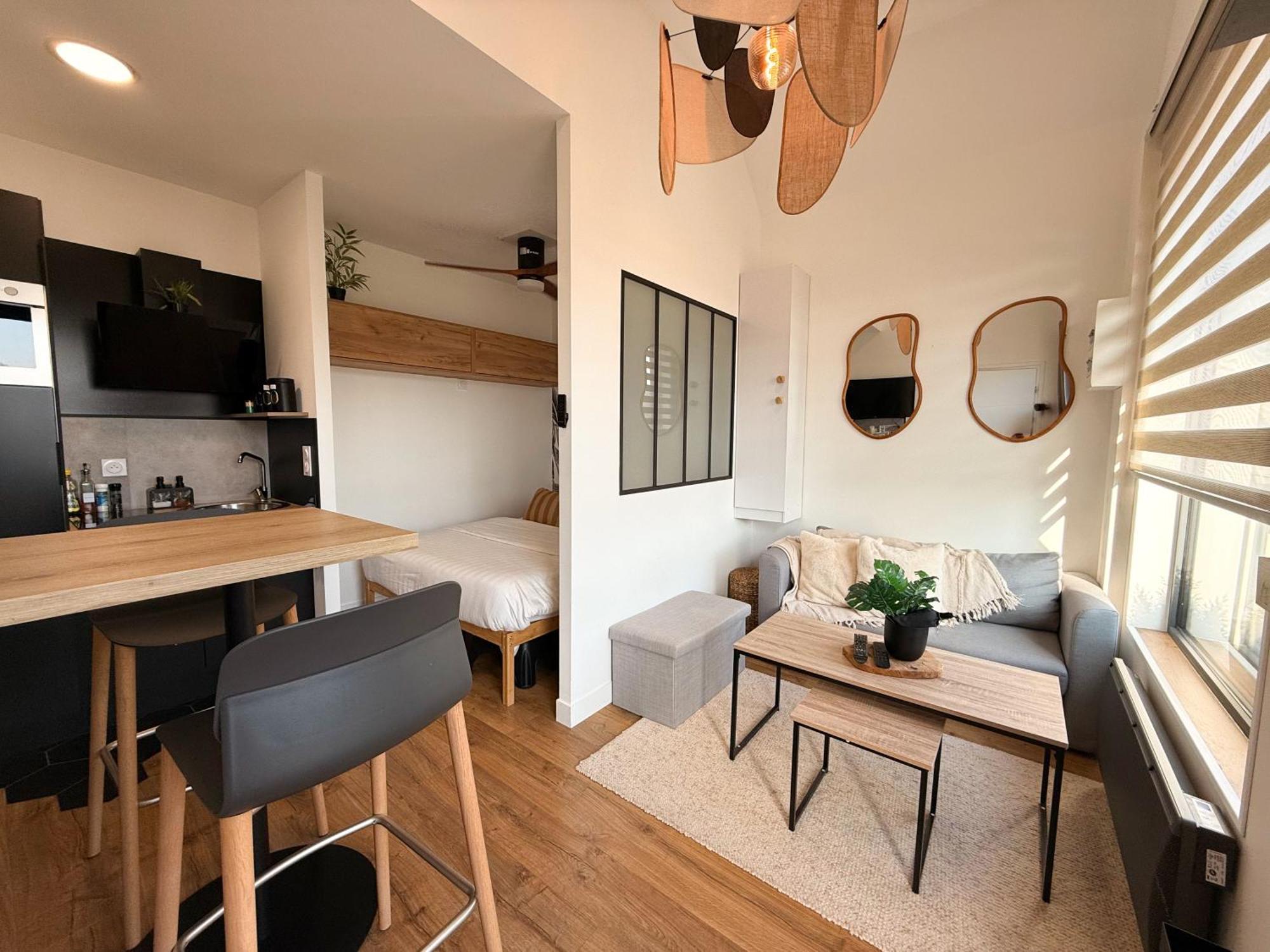 Studio Premium, A 50M Du Lac D'Ardres Avec Terrasse Exterior foto
